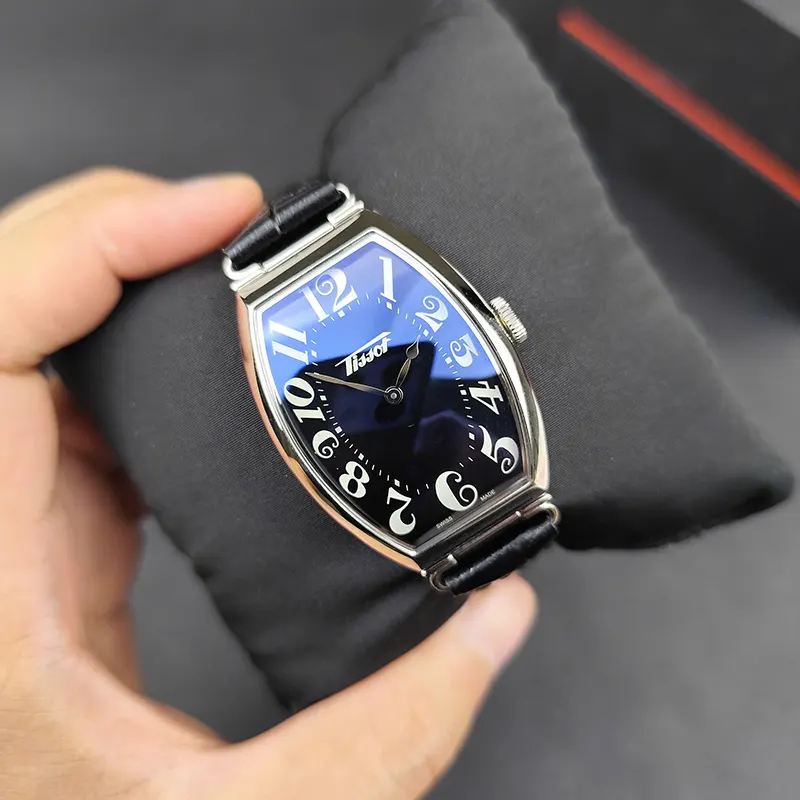 Tissot Heritage Swiss Quartz Porto Black Dial Watch- T128.509.16.052.00